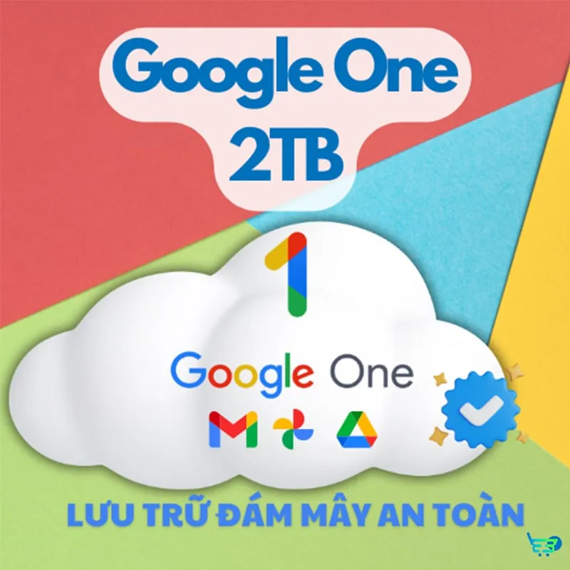 Tài khoản Fam Google One 2TB NGUYÊN FAM 5 NGƯỜI