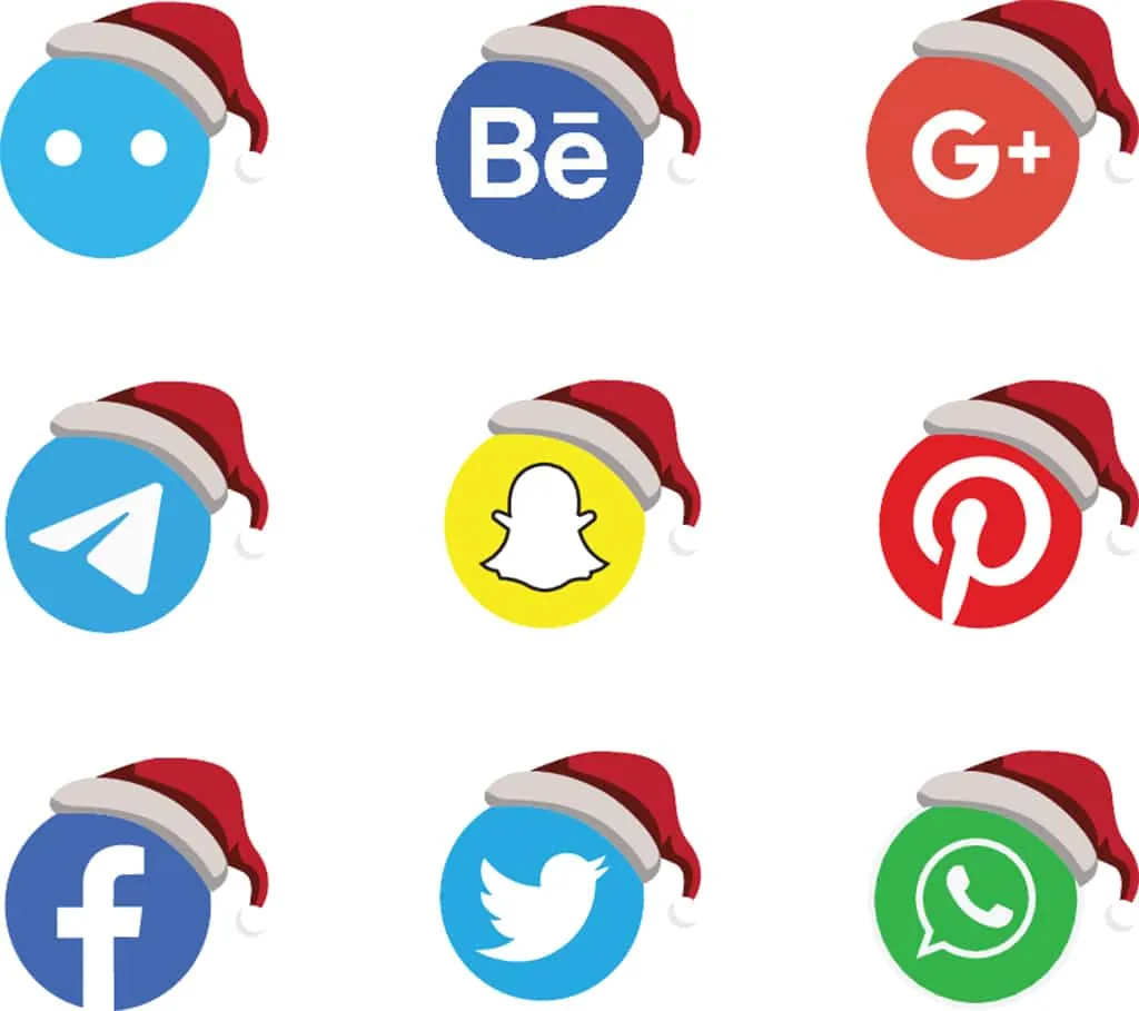 Logo của các thương hiệu nổi tiếng mang phong cách Noel