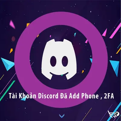 Tài Khoản Discord Đã Add Phone , 2FA ,Token , Hotmail Live