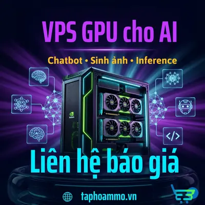 GPU Cho AI Nhẹ – Chatbot · Sinh Ảnh · Inference (Moma Forge)