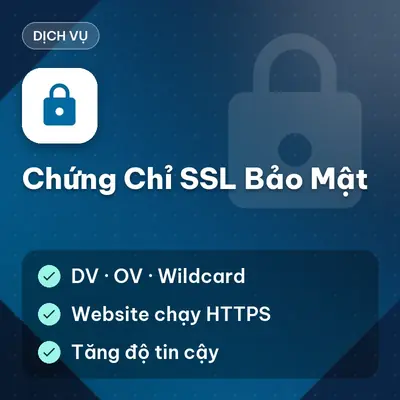 Chứng Chỉ SSL Bảo Mật Website – HTTPS · DV · OV · Wildcard