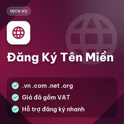 Dịch Vụ Đăng Ký Tên Miền Cho Doanh Nghiệp – .vn · .com · .net · .org