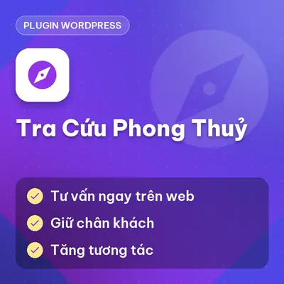 Plugin WP Phong Thủy (Tích hợp tra cứu phong thủy vào website)