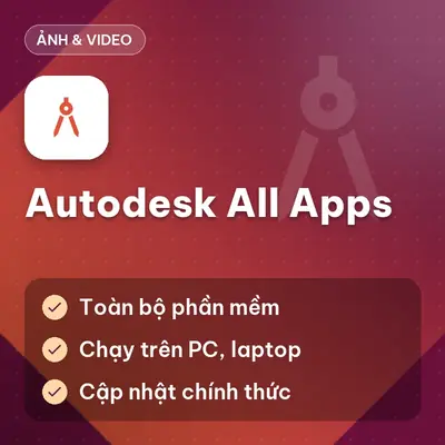 Tài Khoản Autodesk All App Chính Chủ