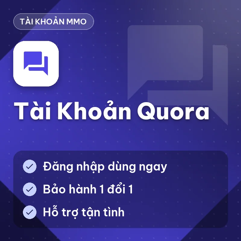 Tài khoản Quora