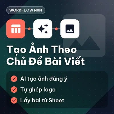 Workflow n8n — Tạo Hình Ảnh Theo Chủ Đề Bài Viết