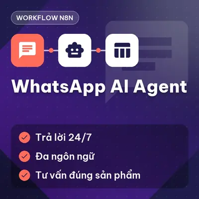 Workflow WhatsApp AI Agent N8N