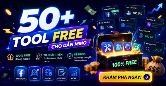 50+ tool free cho dân MMO