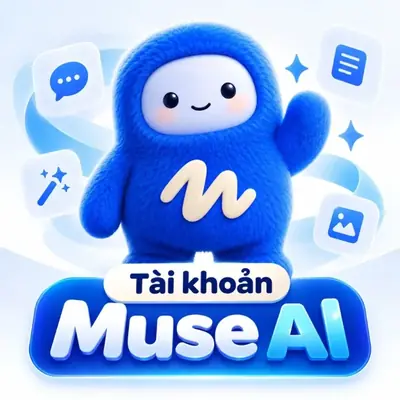 Tài khoản Muse AI có sẵn 1 tỷ token – cấp sẵn, dùng riêng