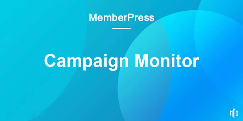 MemberPress Campaign Monitor Addon