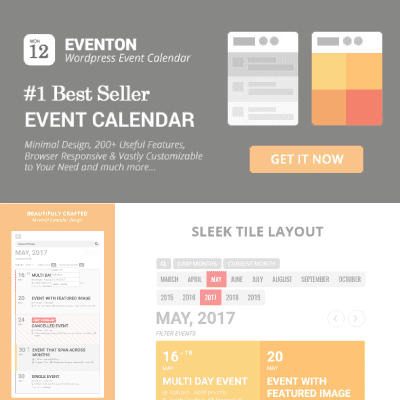 eventon wordpress event calendar plugin thedevkit