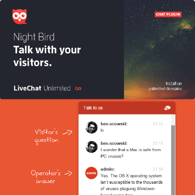 live chat unlimited thedevkit