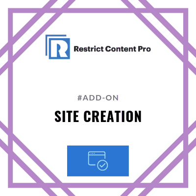 restrict content pro site creation thedevkit