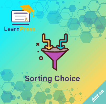 sorting choice add on for learnpress thedevkit