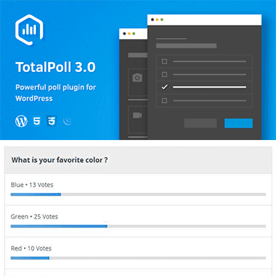 totalpoll pro responsive wordpress poll plugin thedevkit