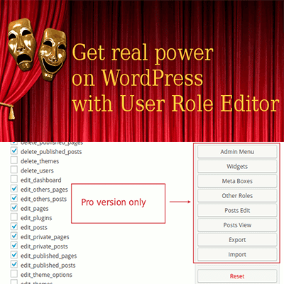 user role editor pro thedevkit
