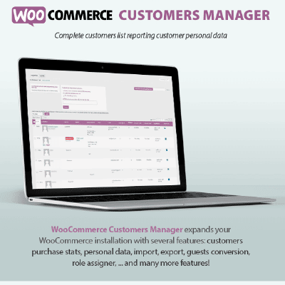 woocommerce customers manager thedevkit