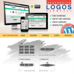WordPress Logos Showcase (Grid and Carousel)