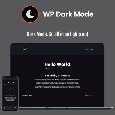 wp dark mode ultimate thedevkit