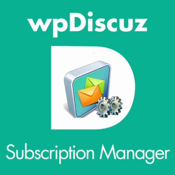 wpdiscuz subscription manager thedevkit