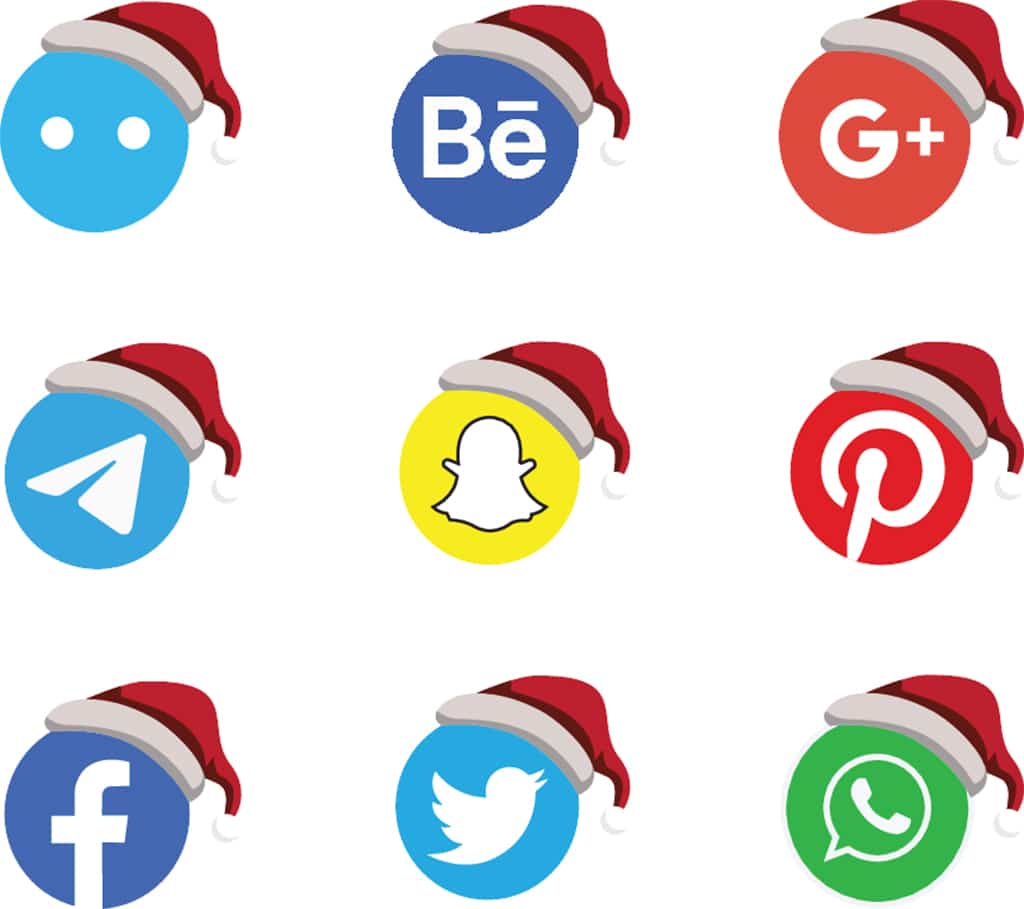 Logo của các thương hiệu nổi tiếng mang phong cách Noel