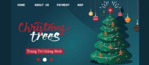 Trang trí Website Giáng Sinh Noel ý tưởng