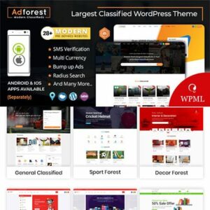 THUMBNAIL AdForest – Classified Ads WordPress Theme