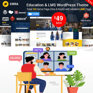 thumbnail Eikra – Education WordPress Theme taphoammo.vn