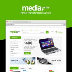 thumbnail MediaCenter – Electronics Store WooCommerce Theme