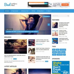 thumbnail Best – MyThemeShop Clean & Beautiful Magazine WordPress Theme