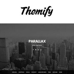 thumbnail Themify – Parallax Premium WordPress Theme