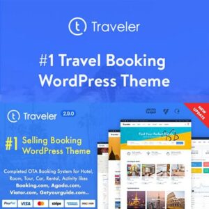 thumbnail Traveler – Travel Booking WordPress Theme