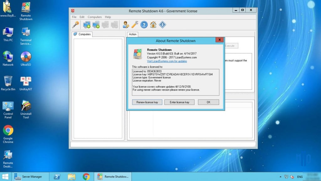 Windows Server 2012 r2 Standard với giao diện đồ họa mới