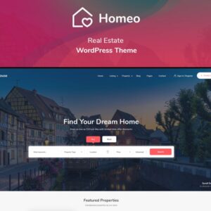 thumbnail Homeo – Real Estate WordPress Theme