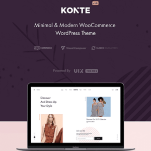 thumbnail Konte – Minimal & Modern WooCommerce WordPress Theme