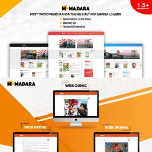 thumbnail Madara – WordPress Theme for Manga