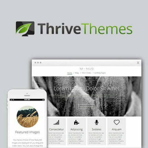 thumbnail Thrive Themes M-nus WordPress Theme