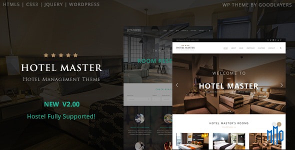 Hotel Master WordPress Theme