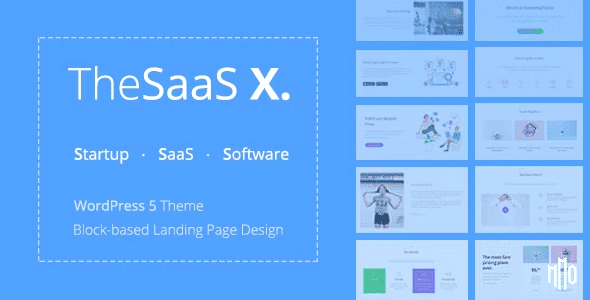 TheSaaS X – Responsive SaaS, Startup & Business Theme