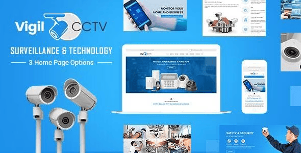Vigil – CCTV, Security WordPress Theme