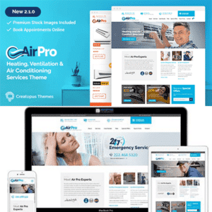thumbnail AirPro – Heating and Air conditioning WordPress Theme for Maintenance Services
