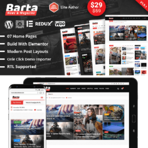 thumbnail Barta – News & Magazine WordPress Theme