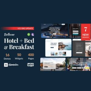 thumbnail Bellevue Hotel + Bed and Breakfast Booking Calendar Theme