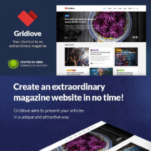 thumbnail Gridlove – Creative Grid Style News & Magazine WordPress Theme
