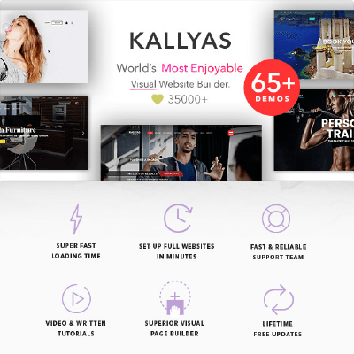 thumbnail KALLYAS – Creative eCommerce Multi-Purpose WordPress Theme