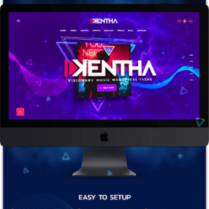 thumbnail Kentha – Non-Stop Music WordPress Theme with Ajax