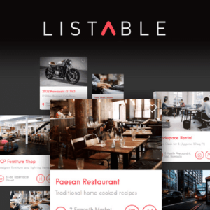 thumbnail LISTABLE – A Friendly Directory WordPress Theme