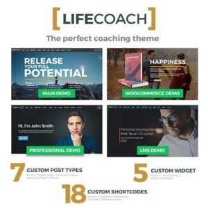 thumbnail Life Coach WordPress Theme