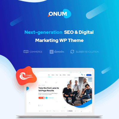 thumbnail Onum – SEO & Marketing Elementor WordPress Theme