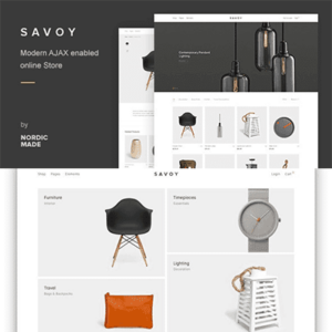 thumbnail Savoy – Minimalist AJAX WooCommerce Theme